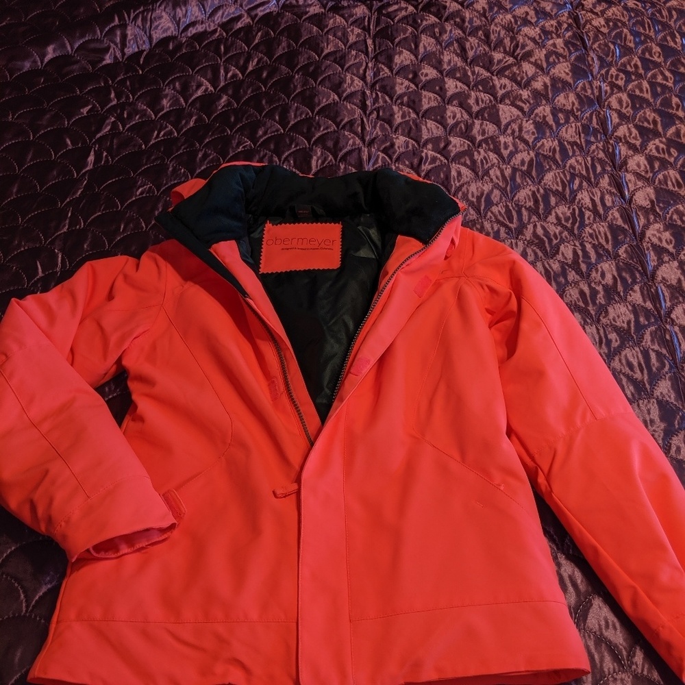 Obermeyer Coat- Coral color